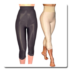 ABDOMINAL POST-SURGICAL COMPRESSION GARMENT WITH ZIP (ABOVE THE KNEE)