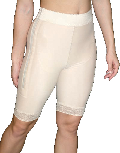 Long Girdle with Bra and Sleeves, Girdle